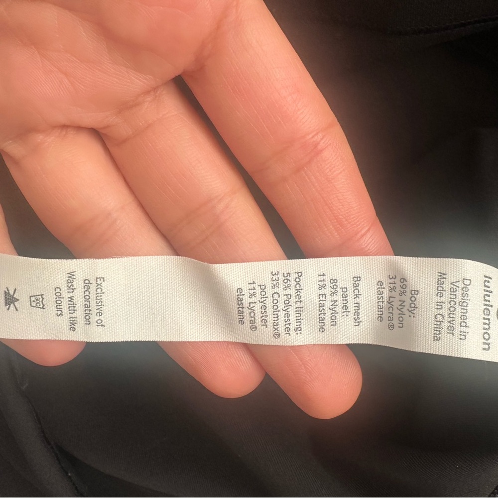 Lululemon Black Performance Legging - image 5